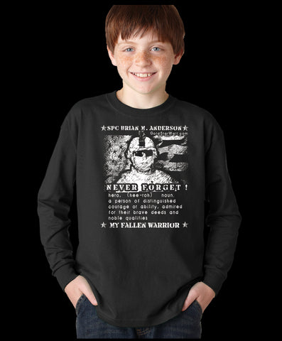 Brian Anderson Youth Long Sleeve