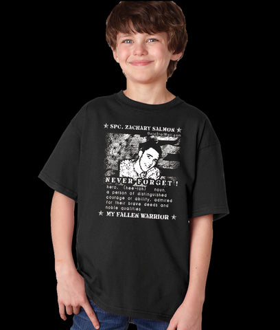 Zachary Salmon Youth T-Shirt