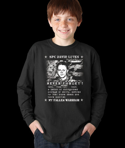 David Lutes Youth Long Sleeve