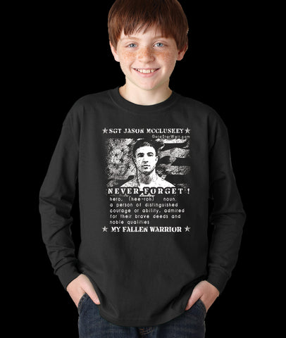 Jason Mccluskey Youth Long Sleeve